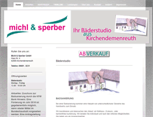 Tablet Screenshot of michlundsperber.de